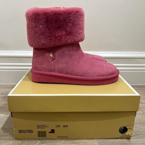 Michael Kors Pink Winter Boots